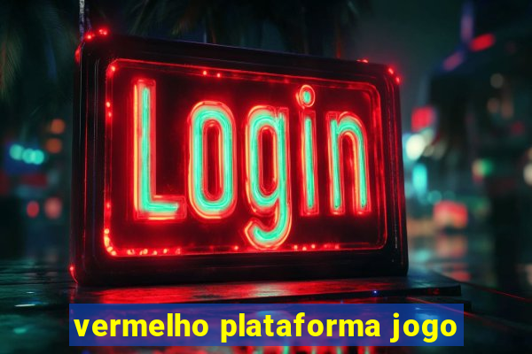 vermelho plataforma jogo